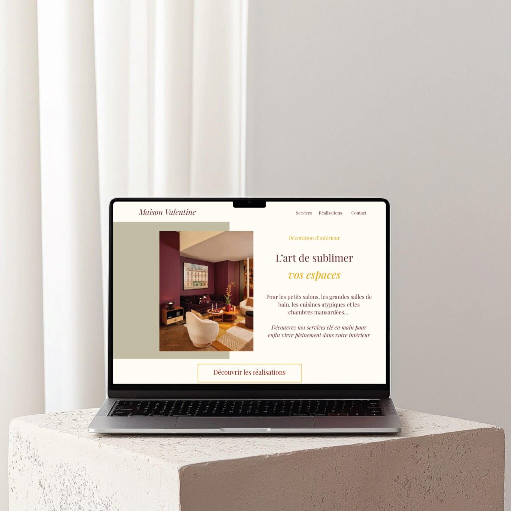 maquette maison valentine